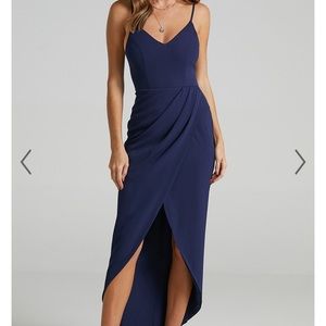 Brand new navy wedding guest dress!